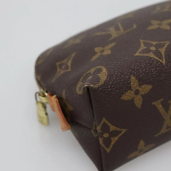 LOUIS VUITTON Monogram Pochette Cosmetic PM Pouch LV Auth - Picture 8 of 16